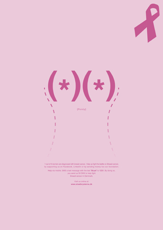 Breast Cancer Ad - Pointy Breasts by Robert Thomsen