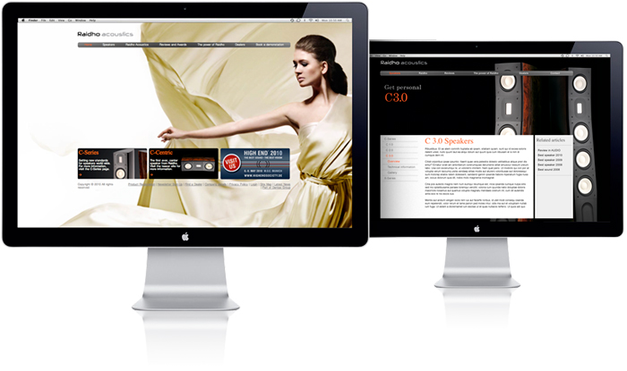 Raidho Acoustics - Website by Robert Thomsen